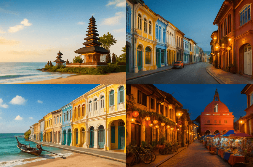 Đông Nam Á "thống trị": Khi Bali, Phuket, Hội An, Malacca trở thành "từ khóa vàng" du lịch 2025